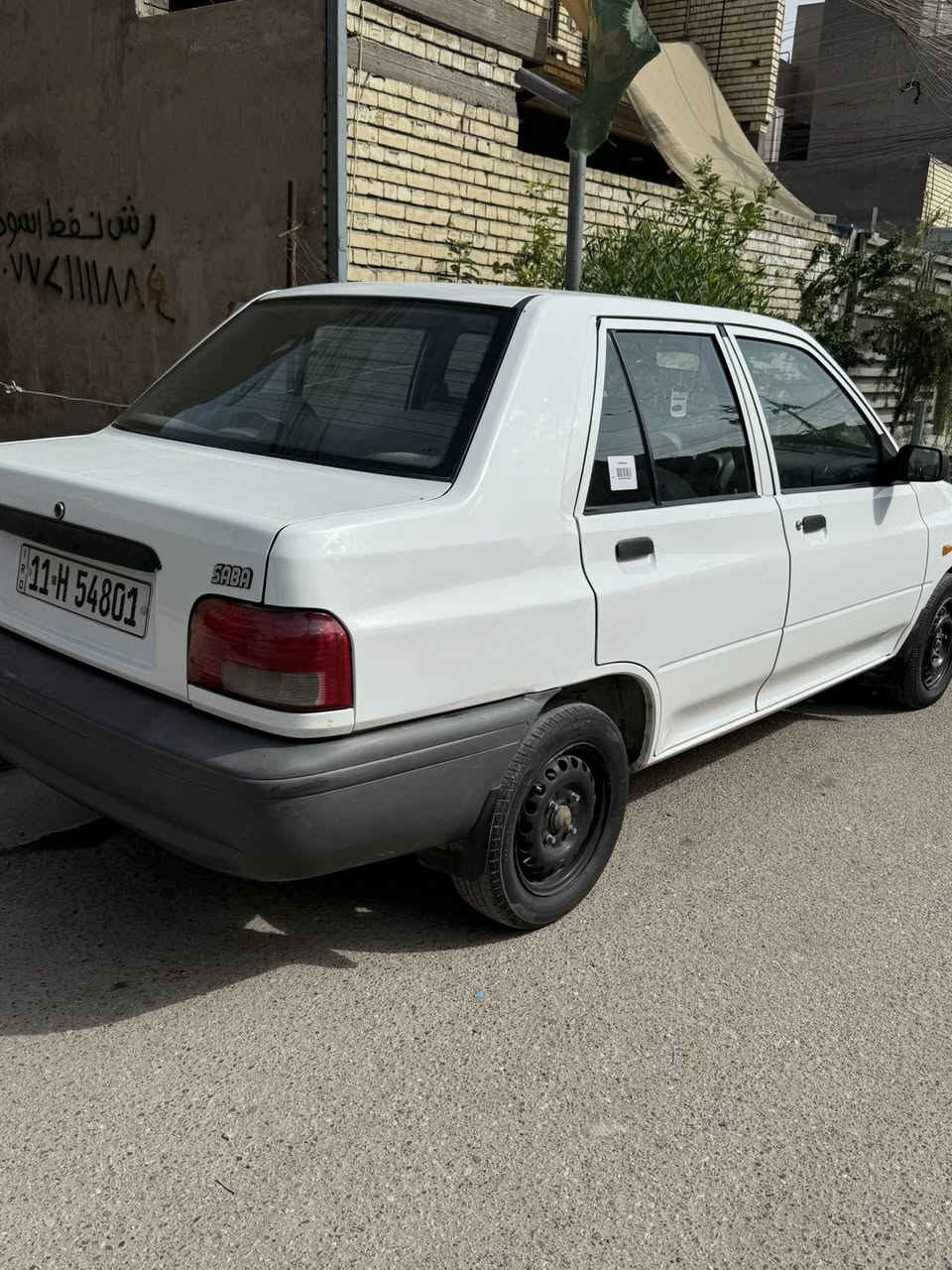 سلام عليكم سايبه٢٠٢٠
مااشيه ١٢٥ قابله لزياده 
شواصي كفاله 
سياره كلش جديده مكينه كير كفاله 
تخم تاير صدر امامي خلفي جديد 
دوشمه كشنات ورضيه وتنته 
بيه بارد بل جاملغ خلفي كلش بسيط
بيه تكيل بل بنيد 
سعره ٥٩ بيه مجال بسيط 
مكاني زعفرانيه 
***********
