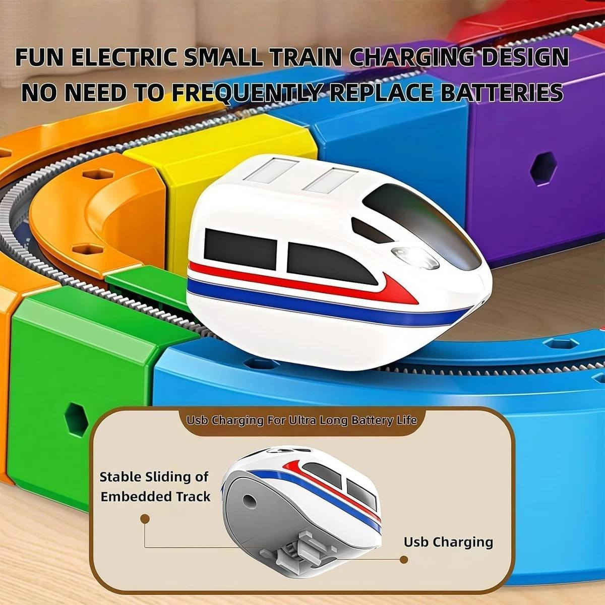 هذه اللعبة هي مجموعة مسار القطار المغناطيسي "ماجيك ريل كيوب" (Magic Rail Cube) من ماركة XTKM، وهي لعبة تعليمية ثلاثية الأبعاد تعتمد على التركيب الذاتي.
المميزات: مسارات مرنة ذاتية التركيب مع قطار كهربائي يعمل بالبطارية، وتتميز بتقنية "مضادة للجاذبية". 

المحتويات: تتكون المجموعة من 81 قطعة. 

الفئة العمرية: مناسبة للأطفال من عمر 3 سنوات فما فوق. 

سعر ٢٥الف وي التوصيل


**إذا كنت صاحب هذا الإعلان وتريد حذفه لأي سبب، رجاءا أرسل رسالة إلى الدعم الفني**