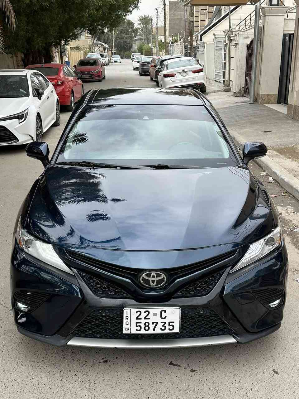 ‏2018  𝐓𝐎𝐘𝐎𝐓𝐀 𝐂𝐀𝐌𝐑𝐘-𝐗SE
تويوتا كامري (XSE) موديل : 2018
عداد المسافة :  144km
حجم المحرك : 2.5L
الضرر : بنيد فقط شرط بدون شواصي ابد 
المواصفات : 𝐗𝐒𝐄
فـول مـواصـفـات عدة الفتحة 
ابواب  بصمة
بصمة تشغيل 
شاشة  كبير
كاميرا خلفية 
ويل 19 الرياضي 
حساسات خلفيه
هاند بريك بصمة
اوتو هولد (𝐀𝐔𝐓𝐎 𝐇𝐎𝐋𝐃)
اوتو ستوب (𝐀𝐔𝐓𝐎 𝐒𝐓𝐎𝐏)
رادار امامي (تحديد مسار)
‏‎رادار جانبي (نقاط عمياء)
‏‎حساسات خلفي 
مانع انزلاق+𝐀𝐁𝐒
3انظمة  (𝐄𝐂𝐎) (𝐍𝐎𝐑𝐌𝐀𝐋)(𝐒𝐏𝐎𝐑𝐓)
تحكيم استيرن+ شفتات استيرن
كشنات جلد ، كشنات كهربائي
كشنات الامامي هيتر 
لايتات (𝐋𝐄𝐃) عدسة زينون بيلادي
اناره داخليه led 
مثبت سرعه تفاعلي قيادة اليه 
تحديد مسار 
السعر 168
مكاني بغداد السيدية
الاستفسار ***********
