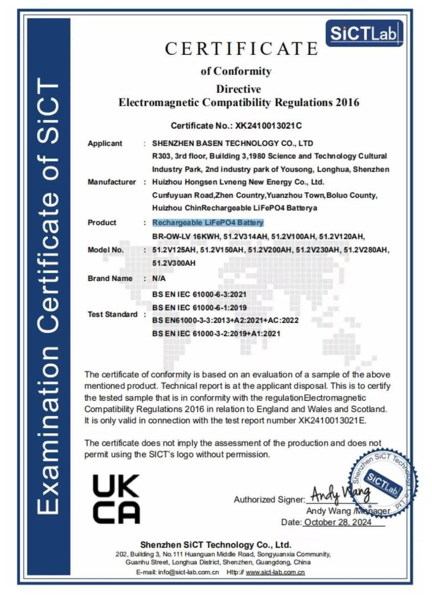 ليش الشهادات العالمية مهمّة فعلًا؟
وليش مو أي بطارية تحملها؟ 🔍🔋

بطاريات Basen Green حاصلة على شهادتين دوليتين مهمّتين جدًا،
واللي تمثّل أعلى مستويات الفحص والاعتماد من جهات مستقلة ومعترف بيها عالميًا:

✅ IEC / IECEE CB Test Certificate (TÜV Rheinland)
هذه الشهادة تعني إن البطارية خضعت لاختبارات صارمة من ناحية
الأمان، الأداء، والموثوقية حسب المعايير العالمية IEC،
وهي أساس الاعتماد الدولي لأي منتج كهربائي محترف.

✅ EMC / UKCA Certificate (SiCT Lab)
هذه الشهادة تضمن إن البطارية متوافقة كهرومغناطيسيًا،
يعني تشتغل بثبات بدون تداخل أو تشويش مع باقي الأجهزة والأنظمة،
وهو عامل أساسي للسلامة والاستقرار خصوصًا بالأنظمة الشمسية المتكاملة ⚙️⚡
الأهم من هذا كله 👇
نفتخر إن Basen Green Iraq هي الشركة الوحيدة داخل العراق
اللي توفّر باكج بطاريات ليثيوم حاصل على هاتين الشهادتين معًا 📄🌍
هذا مو كلام تسويق،
هذا فرق بين منتج “يشتغل”
ومنتج مختبر، معتمد، ومضمون عالميًا


**إذا كنت صاحب هذا الإعلان وتريد حذفه لأي سبب، رجاءا أرسل رسالة إلى الدعم الفني**