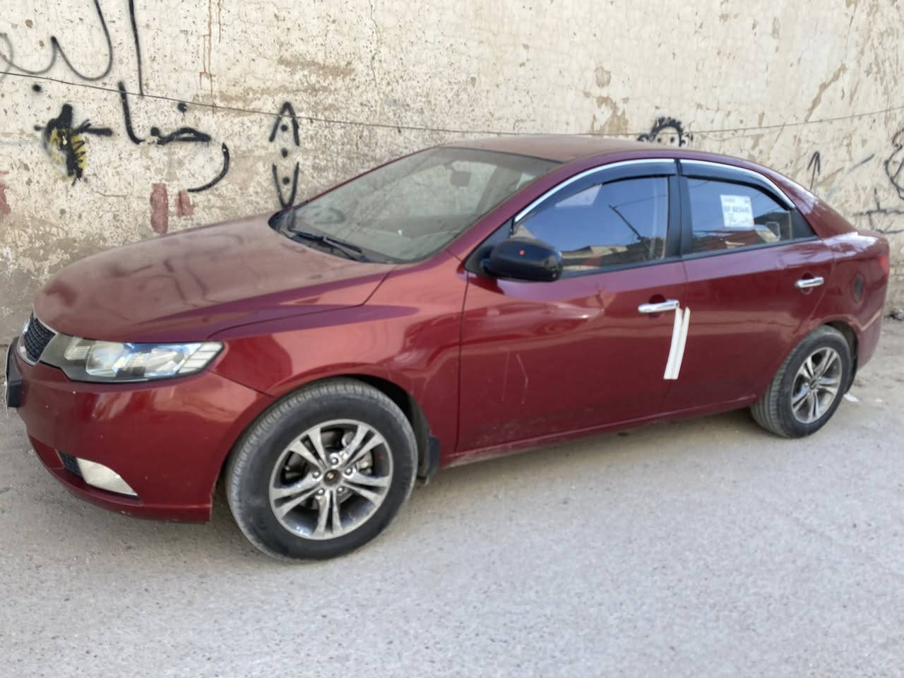 سيراتو ٢٠١٢ للبيع رقم اربيل حادثه خشم البنيد  وبارد ب جاملخ الخلفي فقط  كير محرك مكفول سعر ٨٨ وبي مجال  رقم ***********
