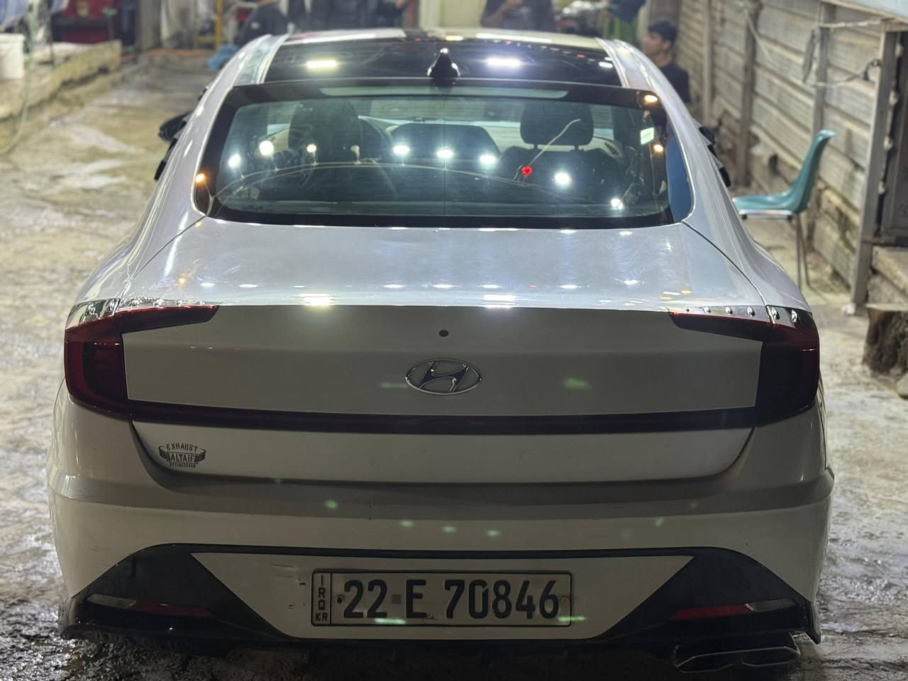 سوناتا امريكي 2020
محرك 2500 -( قبق جنطة فقط بدون دواخل وبل عراق جاملغ امامي جهة السايق مبدل 

 بدون دواخل

بدون ايرباك( ايرباك سليم ) 

ماشيه 85الف كيلو
بانوراما السقف اسود
بصمه

ويل كروم 

داخل لونين 

دبل شاشه

شاشه كار بلي 

كيج دجيتل

كير بيانو

تشغيل عن بعد

نظام سبورت

فول رادار امامي و خلفي 

مانع حوادث

كاميرا

قياده ذاتي

تحديد المسار

نقطة العمياء

لايت زيون

لايت ليد

حساس خلفي

كشن  هيتر

كشن  كهربائي

حجر كزوز بلادي

‏‭ ***********
المكان بغداد بلديات
