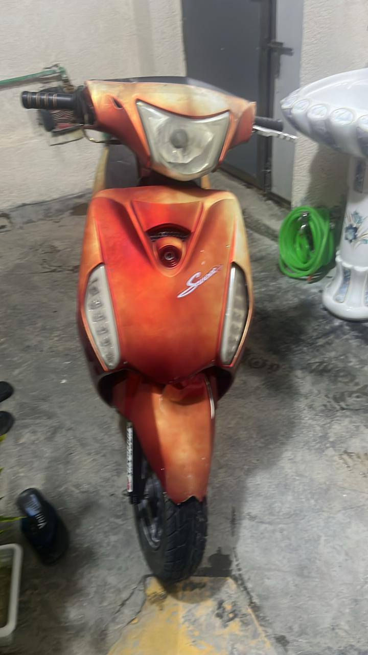 دراجه البيع عوزه بس سلف  كهربايات كله شغاله الشراي يتصل بي خير ويدلل *********** كربلاء حي العامل
