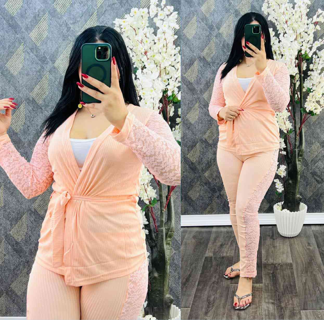 تخفيضات  نارر 

تراك 3 قطع تطعيم دانتيل ناعم 

خامه محزز ملكي

فري سايز يلبس من وزن 50 الى وزن 80

65 الف


**إذا كنت صاحب هذا الإعلان وتريد حذفه لأي سبب، رجاءا أرسل رسالة إلى الدعم الفني**