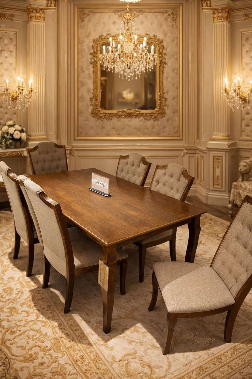 ميز طعام قياس (160*90) سم 

خشب زان ماليزيا الطبيعي 💯💯 
يمكنكم التواصل معنا عبر صفحتنا الرئيسيه 

يتوفر توصيل كافة محافظات العراق 🚛🚛🚛🚛


**إذا كنت صاحب هذا الإعلان وتريد حذفه لأي سبب، رجاءا أرسل رسالة إلى الدعم الفني**