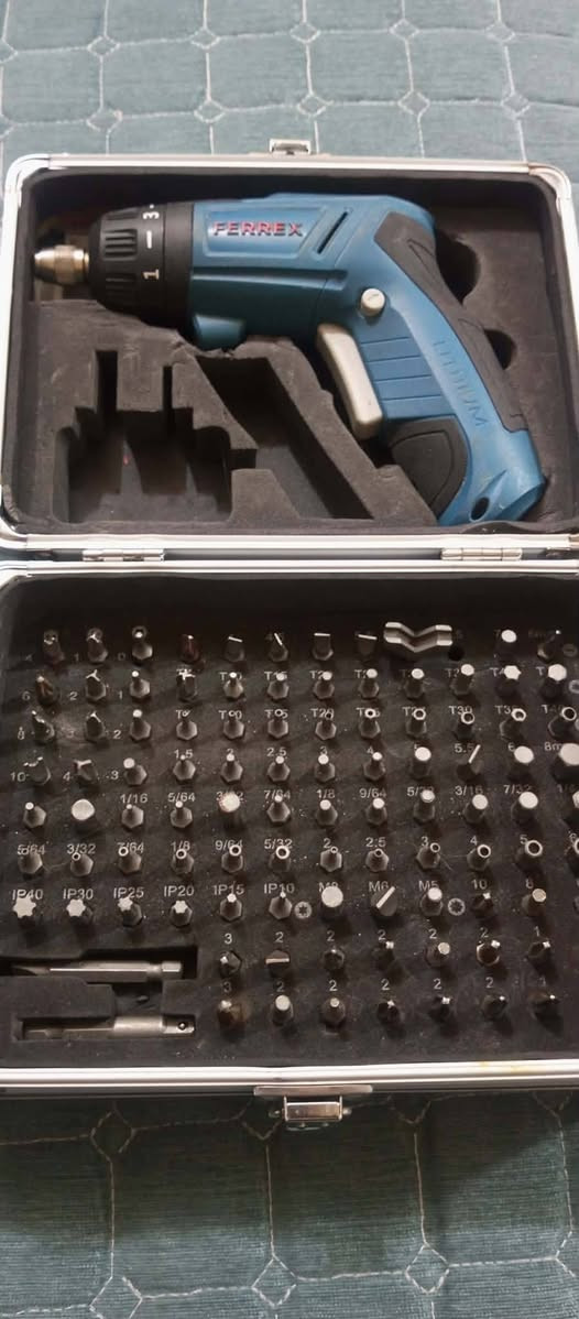 سلام عليكم دريل فيركس مع ١٠٠ لبه بجميع الشكال فقط نقص شاحن ٥ فولت السعر ٢٥ الف قطعه اصليه


**إذا كنت صاحب هذا الإعلان وتريد حذفه لأي سبب، رجاءا أرسل رسالة إلى الدعم الفني**