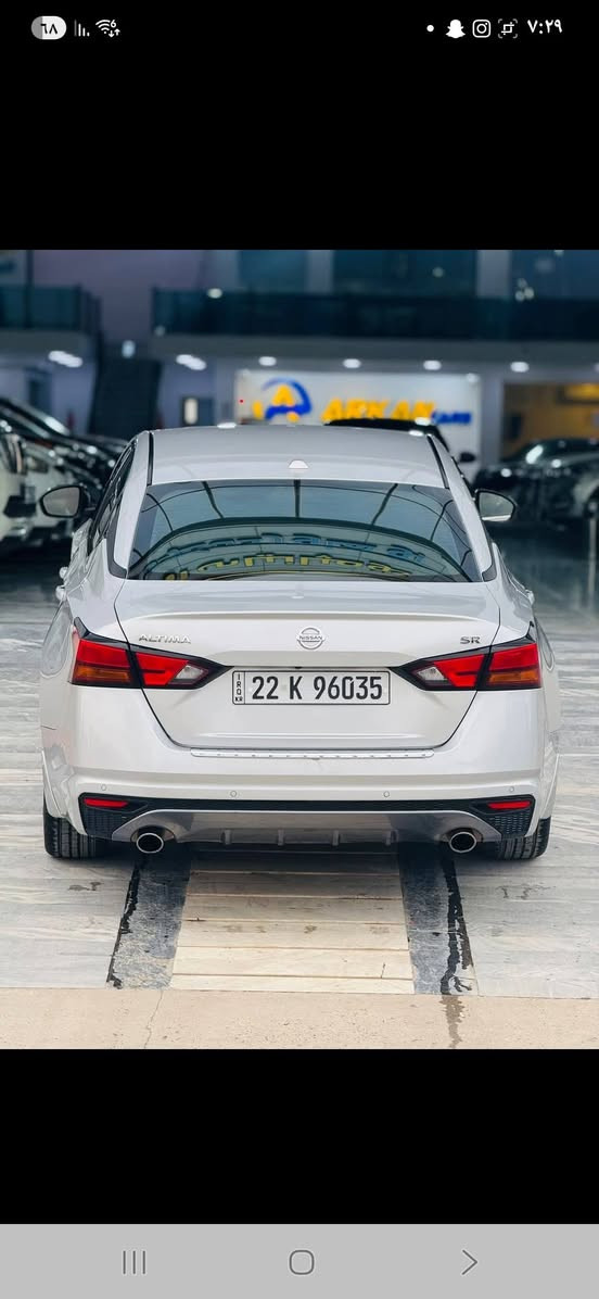 نيسان التيما SR
موديل 2022
ماشية 35 mil قابل للزيادة
شفتات كير
كار بلاي
كشنات جلد + كشن كهرباء
تخم تاير جديد ويل شركة بلادي 
رادار 360 درجة
حجر رادار بلادي شركة 
تحكم ستيرن تثبيت سرعه 
قطعة وحدة صبغ بدون دواخل سيارة مكفولة كفالة عامة من عدا
بنيد صبغ بدون دواخل
 ايرباك فقط استيرن راجع سستم ابيع شرط الفحص
 سونار ورقم رقم الشاصي 
1n4bl4cv5nn366406
رقم اربيل سنوية جديدة لحد 2029
السعر 160 بيها مجال 
مكان السياره ديالى خانقين
*********** خناقين, ديالى
