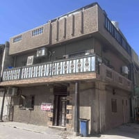 نصف قطعة ركن مربعة 72 متر  للبيع للاستفسار 07700217508