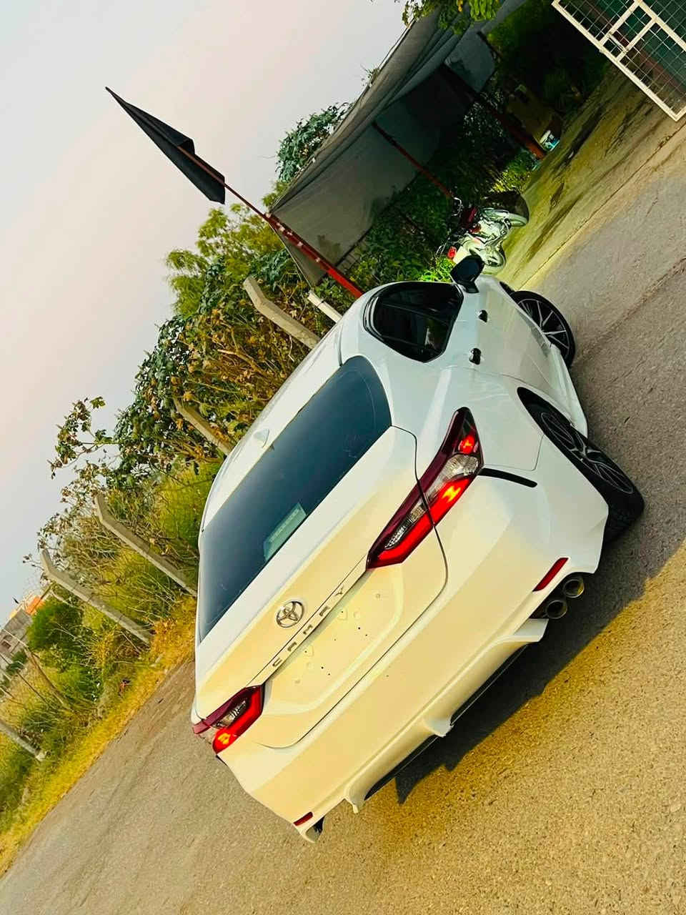 كامري موديل ٢٤ se
رقم بغداد بسمي 

ماشية ٩٠ Km
مواصفات الSe  المعروفة 
وارد امريكي صبغ حزام اثر طخات 
السعر ١٤٥ ورقة 
***********
