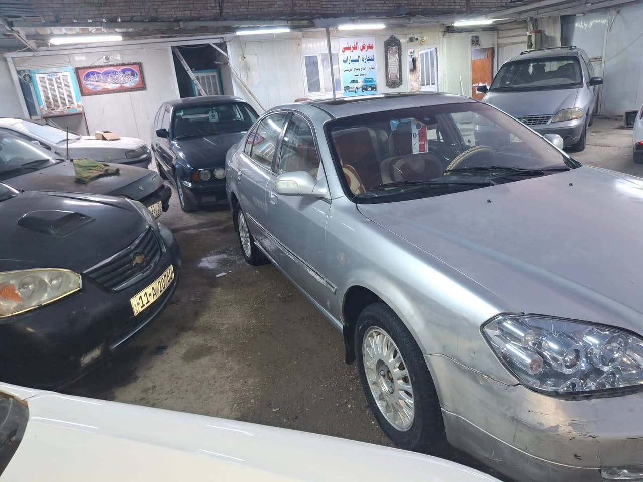 السلام عليكم سياره شيري استر موديل 2011 كفاله من الصبغ بيها خيط تبخير فقط السعر 55 ورق بيها مجال بسيط لتوصل ***********
