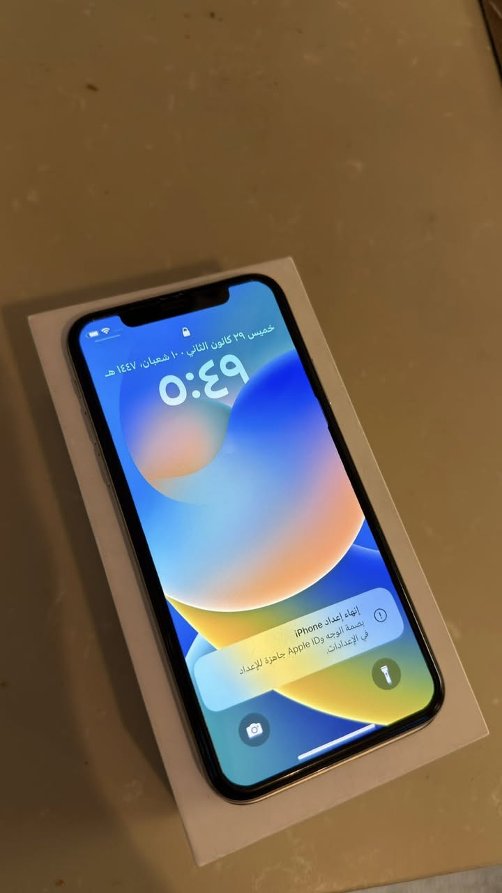 سلام عليكم ايفون اكس عادي ذاكرة 64 نضافة 100‎%‎ ممفتوح ولا مبدل بي قطعة بطاريته 73 حقيقية لا مبدله ولا معلايه كلشي شغال رايده 225 وبي مجال بسيط مكاني الحرية ساحة عدن ***********
