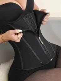 مشد الساعة الرمليه • كولومبي طباقي بسحاب • مقاسات L-4XL