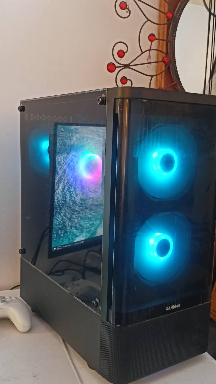 السلام عليكم
E5 2680 v4
Jingsha gaming x99 e81
Rx 580 8gb
16gb ram ecc 3200mhz
Ssd 500gb
Fsp hydro k pro 500w
Gamdias talos E3 black
جديد بالكامل
400 الف
موجود توصيل


**إذا كنت صاحب هذا الإعلان وتريد حذفه لأي سبب، رجاءا أرسل رسالة إلى الدعم الفني**