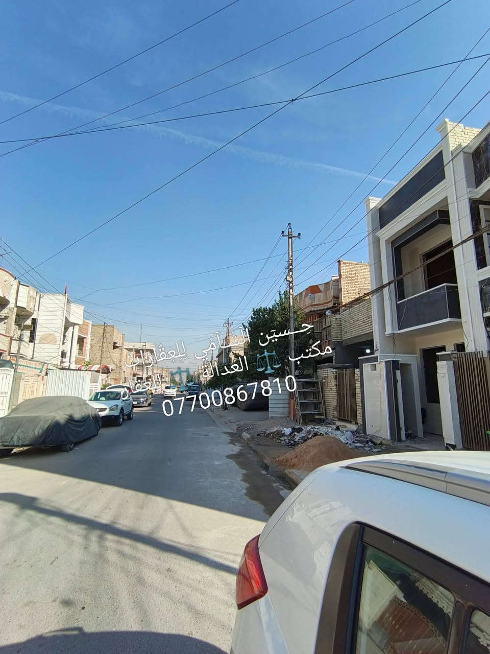 📌 مشتمل  للبيع 🏡
📌تسليم مفتاح🔐 مدخلين
📌مساحه 85م
📌ط1 كراج خدمات خارجيه واستقبال وحولي وغرفه وخدمات
📌ط2 غرفتين نوم  وخدمات وسطحين وبيتونه
📌 الرصيف 5م والشارع15م
📃✏️العنوان 📌 بغداد  الشعب حي التجار 🏡 

📌عنوان المكتب #مڪتبَ_آلُِعٍدِآلُِة_لُِلُِعٍقٌآرٍ 
 بٰٰيٰع&شراء&بٰٰناء&هدم&دور &تہٰصہٰميٰم &اشرافہٰ&تنـِفيـٍذ
📌🌐بغداد الشعب شارع الاسواق المركزية مجاور مسبح العدالة 🌐
📌للاستفسار اتصل ☎️ 📞 *********** ويوجد واتساب وماسنجر
حٍسين آلُِشُآمي لُِلُِعٍقٌآرٍآت🪐
إشارة الأصدقاء
