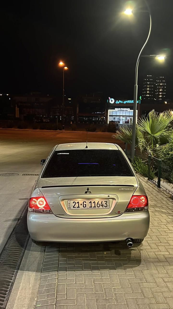 Admin ♥️
لانسەر 2008
کامل بۆیاخ نیە بە کامل ئەیفرۆشم 
بێ تەقەو ڕەقە کامل مەسرەف کراوە ، توندو تۆڵ 
سەنەوی تازەیە بە ناوی خۆمەوەیە
مەکینە بچووک بەتامی گەورە
76$ مەجالیشی تیایە 
260,000 Km ✨📦 
0770 191 2906
