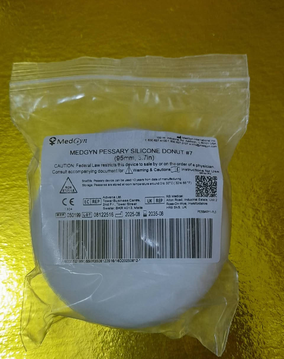 يتوفر لدى مكتب سما الطب 
حلقات رحميه من شركه Medgyn.  امريكيه. هيه حلقات طبيه غير جراحي يستخدم لدعم أعضاء الحوض.مصنوع من السيليكون الطبي يُستخدم لعلاج مجموعة متنوعة من مشاكل أمراض النساء، مثل تدلي أعضاء الحوض وسلس البول/ .متوفر بسته أحجام:-
 #10/#8(63mm,2.5in)/(in3.5,88mm)/#7(95mm,3.7)//
#4(76mm,3in)//////#3(69mm,2,7in)للإستفسار مراسله صفحتنا او الاتصال عبر واتساب ***********///***********
يوجد توصيل كافه محافظات العراق .البيع جمله ومفرد
