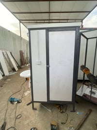 حمام تواليت مشترك بي في سي بنل قياس 120×100 السعر 350 الف  العنوان بغد...