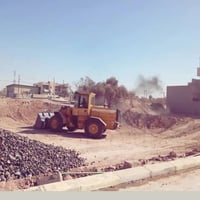 شركة الميدان • آليات ثقيلة • هدم الموصل