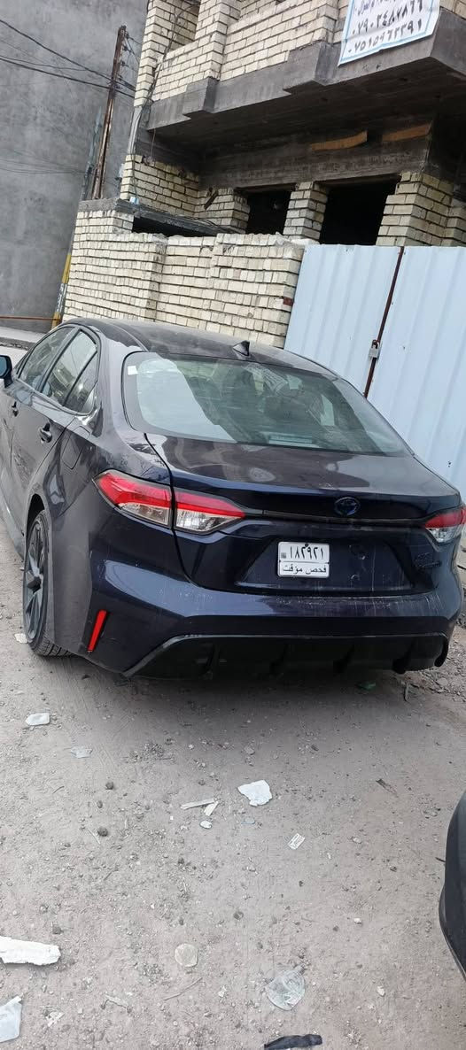 كورلا هايبرد موديل 24 SE ماشيه 9الف بدون ايرباك بيها قطعتين صبغ بنيد وقبق صندوق مكاني بغداد الدوره السعر 145 موبايل ***********
