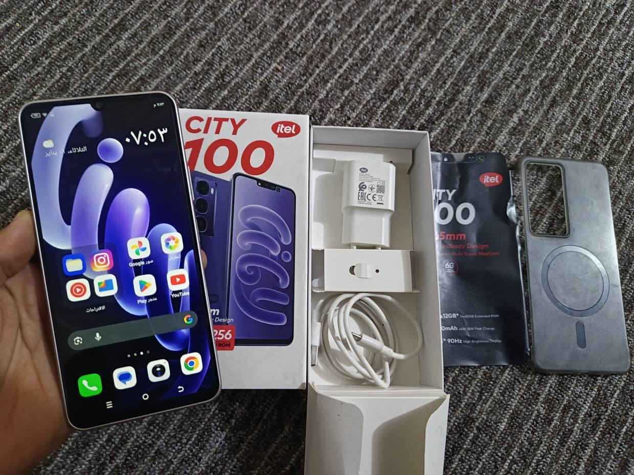 سلام عليكم 
للبيع جهاز ايتل clty 
جهاز نظيف كلش ملحقات الأصلية كاملة 
ذاكرة 256 
سعره 150 شراي اتصل ‏‪***********‬‏ عمارة, ميسان
