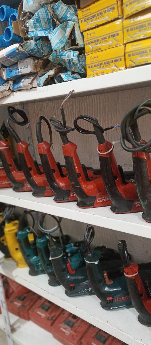 دفعة جديدةsds⚙️⚙️⚙️🪛🪛🪛🔗🔗
HILTI🚀BOSCH🚀 Makita🚀DEWALT🚀اورجنال اوربي ياباني والماني
قوة💥صلابة💥متانة💥تفضلو بزيارتنا وقارن بنفسك عن الصيني. وتحدى عملك بالجودة👽عللق بنقطة ليصلك السعر والعنوان 🌹🌹🌹
نأمل تشريفكم .وترقبوا كل جديد.ونرجو الاعجاب بالصفحة والدعم فضلا وليس أمرا 💓
@أبرز المعجبين


**إذا كنت صاحب هذا الإعلان وتريد حذفه لأي سبب، رجاءا أرسل رسالة إلى الدعم الفني**