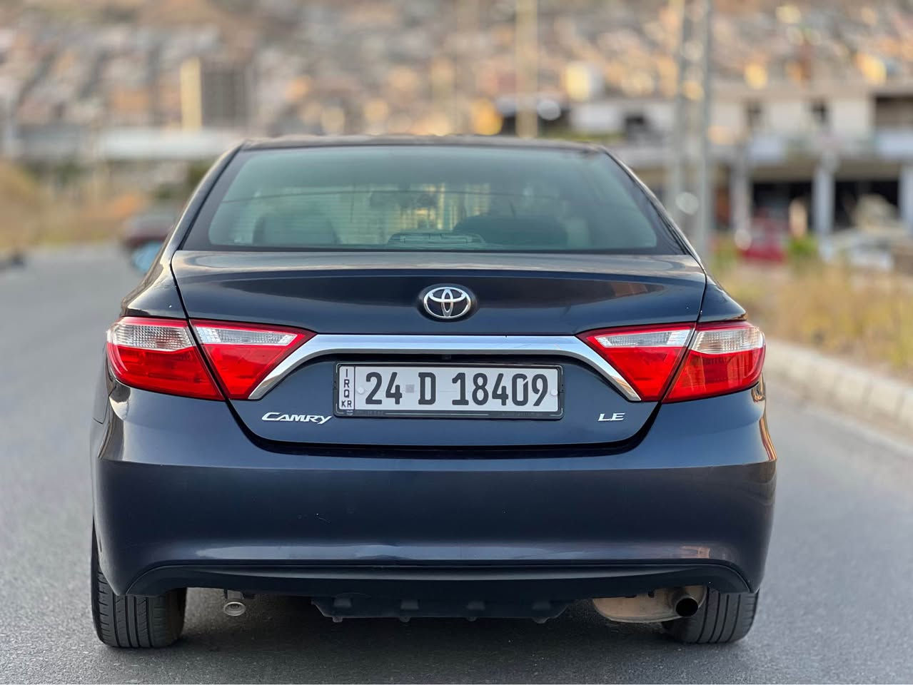 Toyota Camry 2017 ***********
$104

تويوتا كامري للبيع 
لون نيلي
موديل 2017
السيارة عام صبغ
البجم كبس شواصي و الحوض سليم بشرط
السيارة مال بيت ماشية 108 الف ميل
محرك 4 سلندر حجم 2.5
كير اوتوماتيك
كير و محرك و تبريد و صدر و تحويل بشرط
رقم و سنوية جديد 
السيارة خير من الله دينار مصرف مابيها
السعر 104$ و مجال بسيط
مكان دهوك
للاستفسار *********** دهوك, العراق
