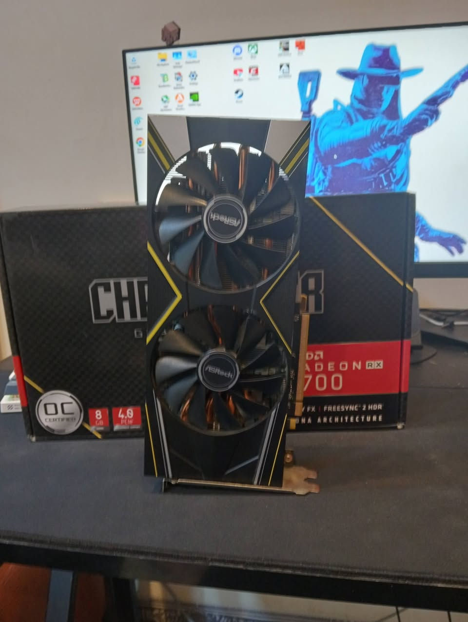 سلام عليكم ابيع فحم 
كرت شاشه rx 5700 oc للبيع جنت العب و على غفله صارت شاشه سوده فتحته معرفتله حسبالي سالفه معجون المهم السعر 100 الف


**إذا كنت صاحب هذا الإعلان وتريد حذفه لأي سبب، رجاءا أرسل رسالة إلى الدعم الفني**