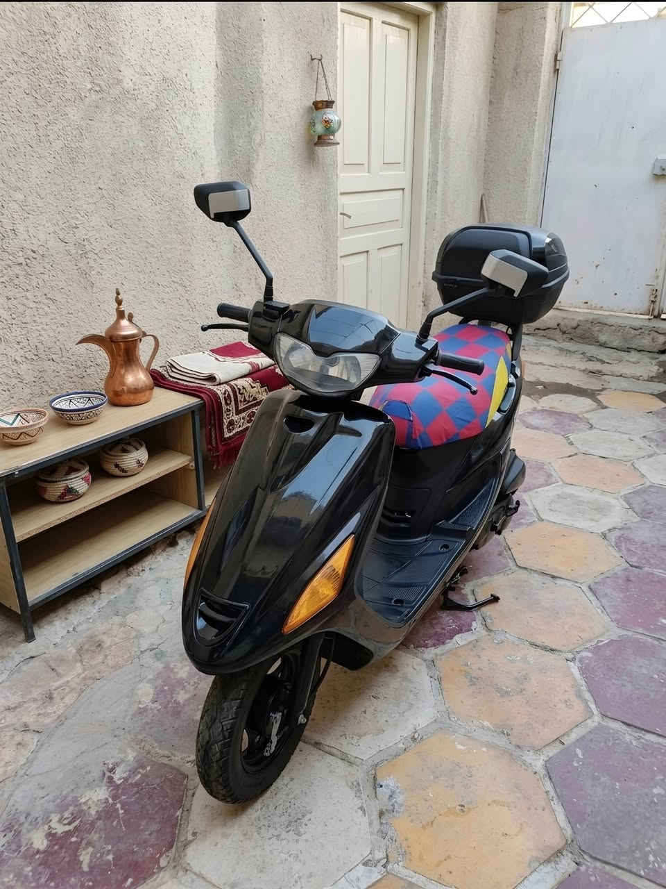دراجه فراشة🛵
📌رايده 250الف💵
📌 بيه مجال⚖️  
📌نواقصه 1⃣دمكه سلف🪛
📌2⃣ورخاوه بل صالنصه🔧
📌مكاني الشطرة 💎
رقم الهاتف📱
***********📞📲
