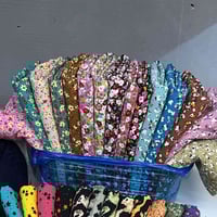 قماش كريشة • ستراس • ألوان صيفي