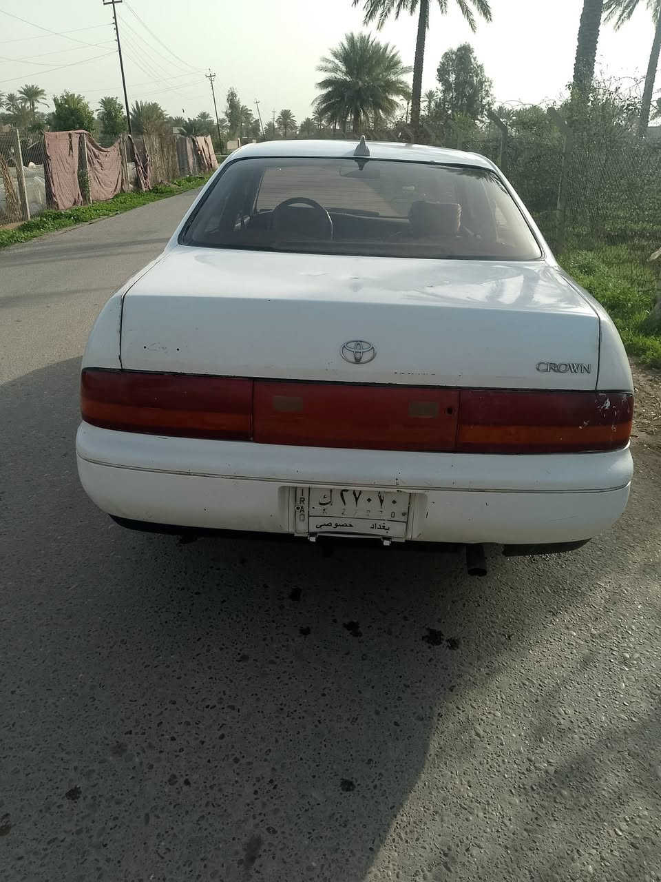 يالله سياره بطه للبيع موديل ١٩٩٤ كير ومحرك وحداديه مكفولة تخم تاير جديد سنويه صاقطه تحويل مباشر تبريد شغال سياره بدون صبغ السعر ٥٥ مكان السياره الضلوعيه ***********
