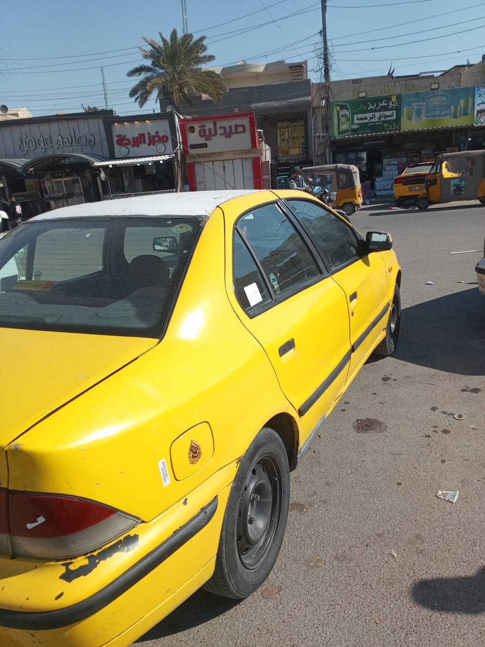 اسلام عليكم سمند 2009 ليموني سياره جاهزه كبل للشارع بيه بارد باب وجاملغ  تبخير قليل تخم تاير غرفه حلوه باتري جديد صدر خلفي امامي كلش نضيف هيه وغرامات وسنويه تأخذ صافي صاحبه يريد تحويل مباشر السعر المطلوب 28بيه مجال لطيبين  العنوان حي اور جامع الخلفاء رقم الهاتف*********** غير متواجد عل فيس
