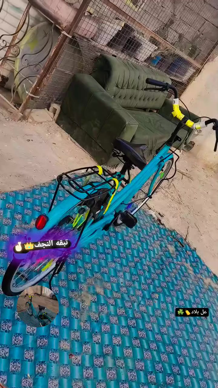 سلام عليكم شباب
باسكل للبيع مديل 22 الباسكل نضيف نزلته من كرار ابو نقش صاله 5اشهر سعر 160 بي مجال شراي ***********✅
