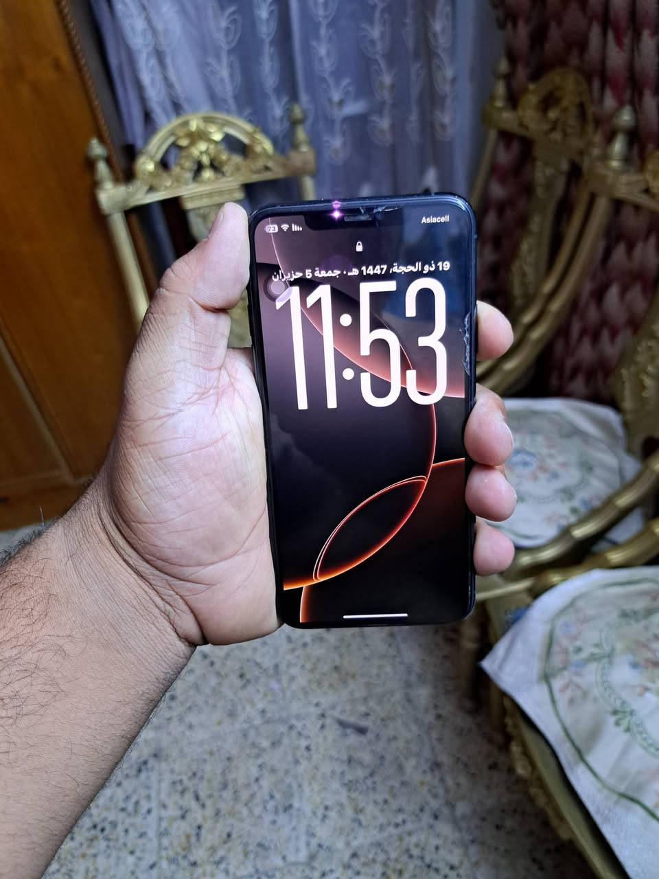 Iphone 11 pro max
سلام عليكم ١١ برو ماكس مبدل
شاشه وبطاريه مكاني بغداد تواصل *********** سعره ٢٦٠ الف
