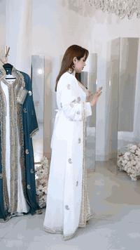 قفطان مغربي • وزن 110 • توصيل مجاني