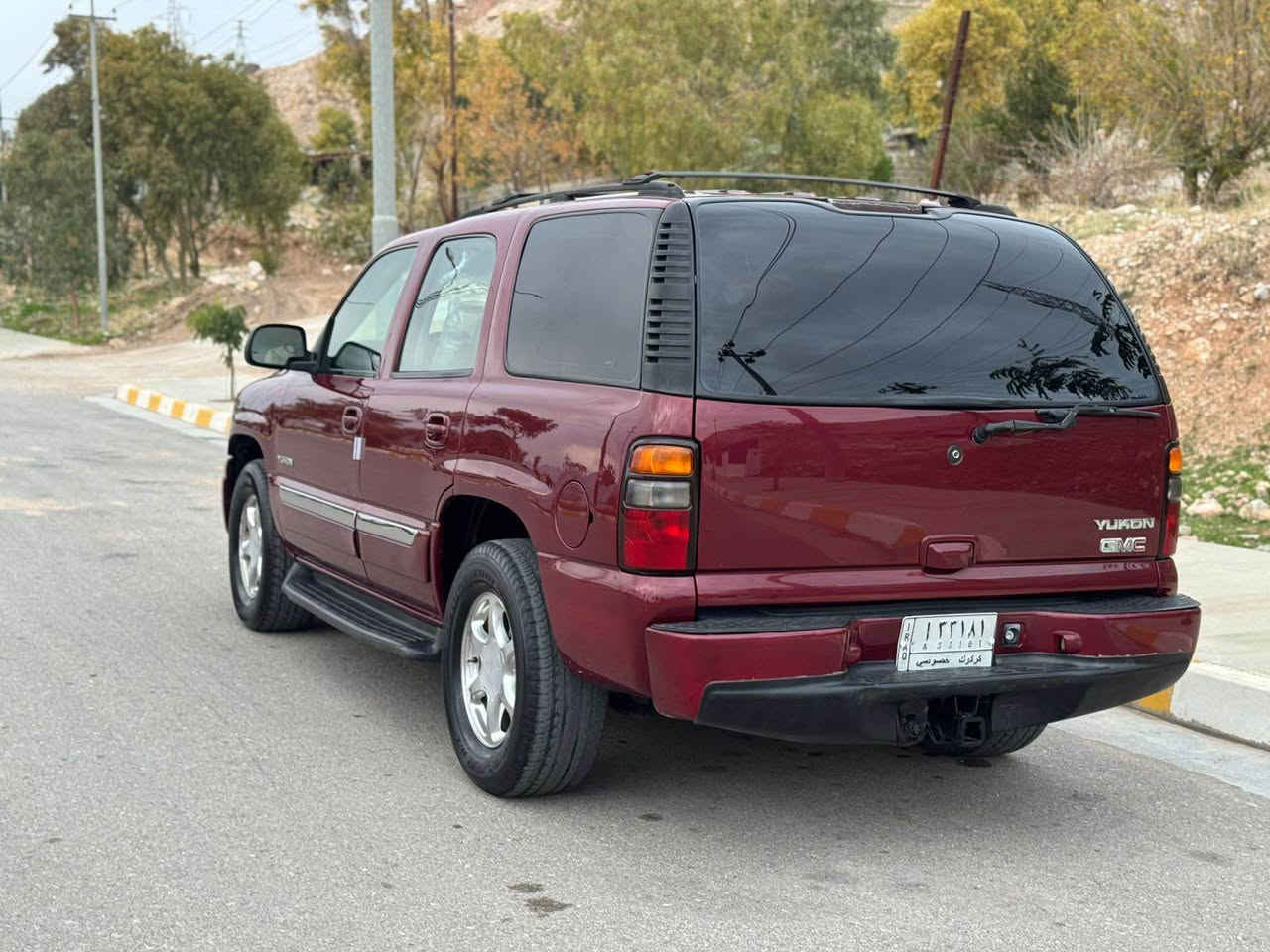 ‎سلام عليكم اخوان.  الله يبارك فيكم.  ويحفظ الجميع.  والكل على راسي🌹

                          🇺🇸GMC YUKON 2006 🇺🇸

مواصفات يوكن فول مواصفات ماعدا فتحة 

اداوات (بدون رقم) عدلة بدون كص

ماشية 200 الف محرك گير شرط

٤ تايرويل جديد حدادية جديد 

سيارة جديد ماشاءالله تبارك الله 

سعر:٨٣ ورقة

مكان سيارة/سليمانية-دربنديخان

عربي/***********
كوردي/*********** دار بنديهكان, السليمانية
