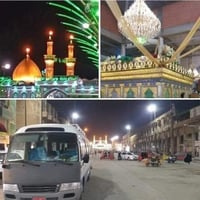 حملة ابا الفضل • مبيت بكربلاء • الخميس ١ ظهرا