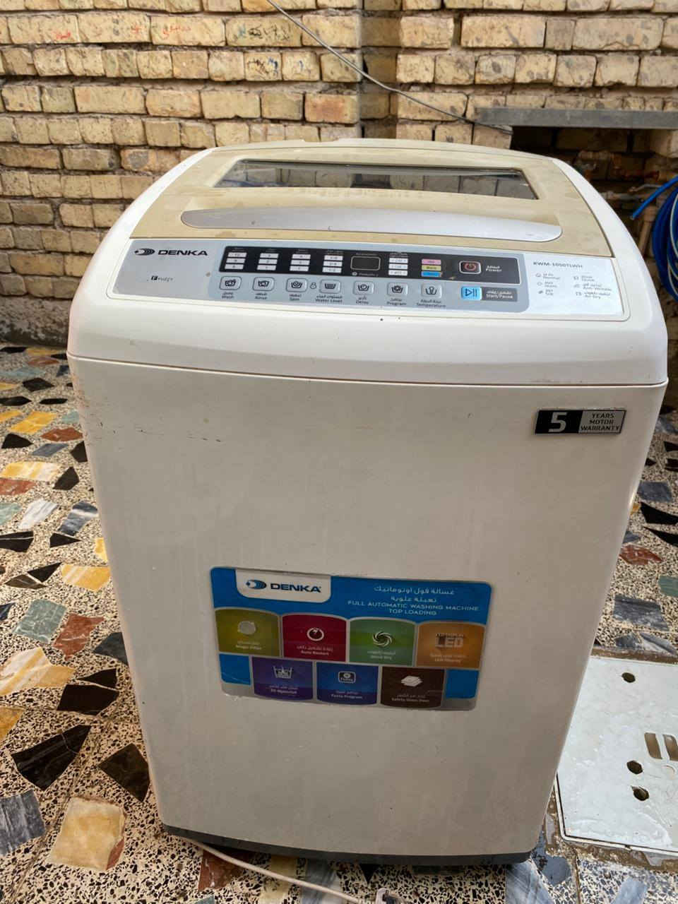 غسالة اوتوماتيك دنكا ١١ كيلو نظيفة وشغالة على الفحص السعر. ١٢٥ وبية مجال بسيط التواصل *********** واتساب فقط مكاني نهاية حي اور
