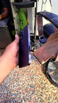 14برو ماكس ذاكرته512 بطاريه 94 بلادي استخدام شخصي مبدله شاشه فقط نوعيه...