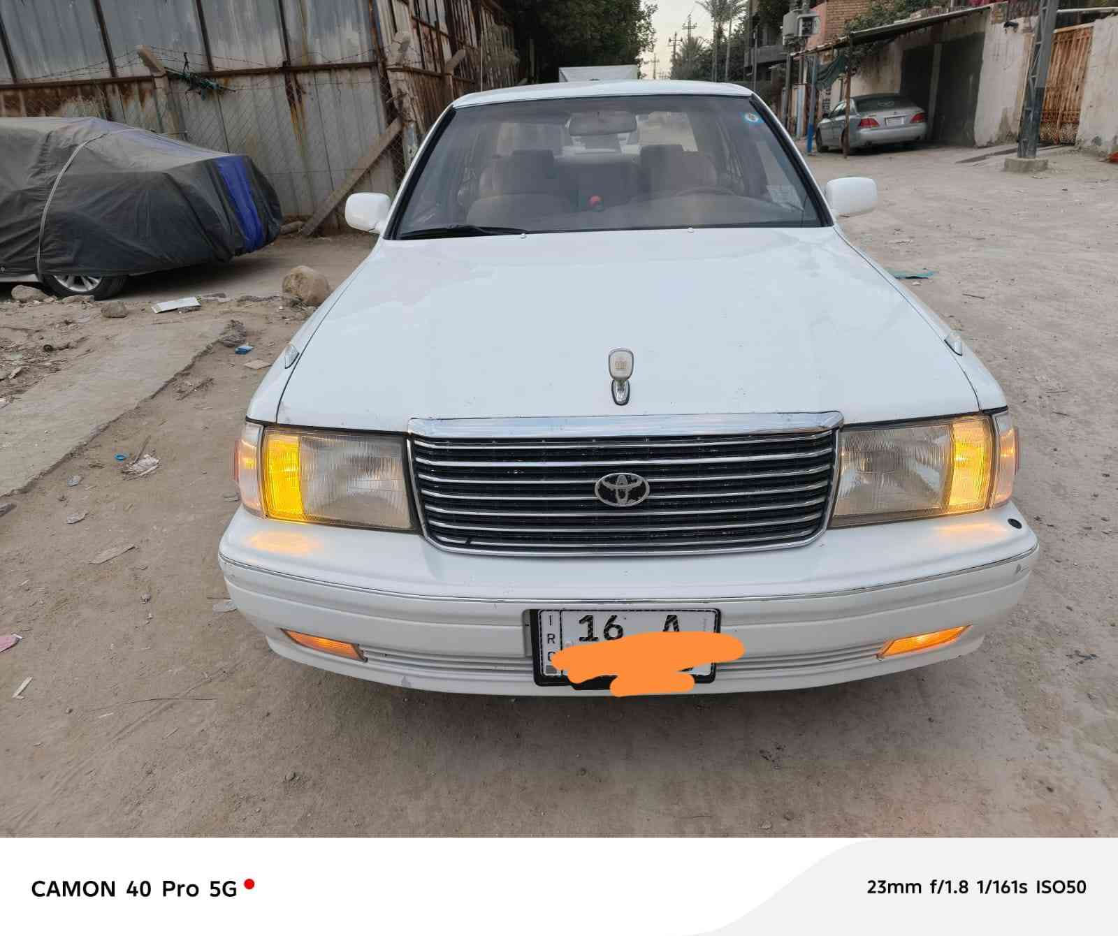 سياره كراون تيوتا راس الثور ايسر بلاد 
 موديل 1998 رقم قادسيه بأسمي 
محرك وكير مكفول محرك 2500 
صبغ عام جماليه سياره كامله وحلوه 
للاستفسار ***********
ذي قار
