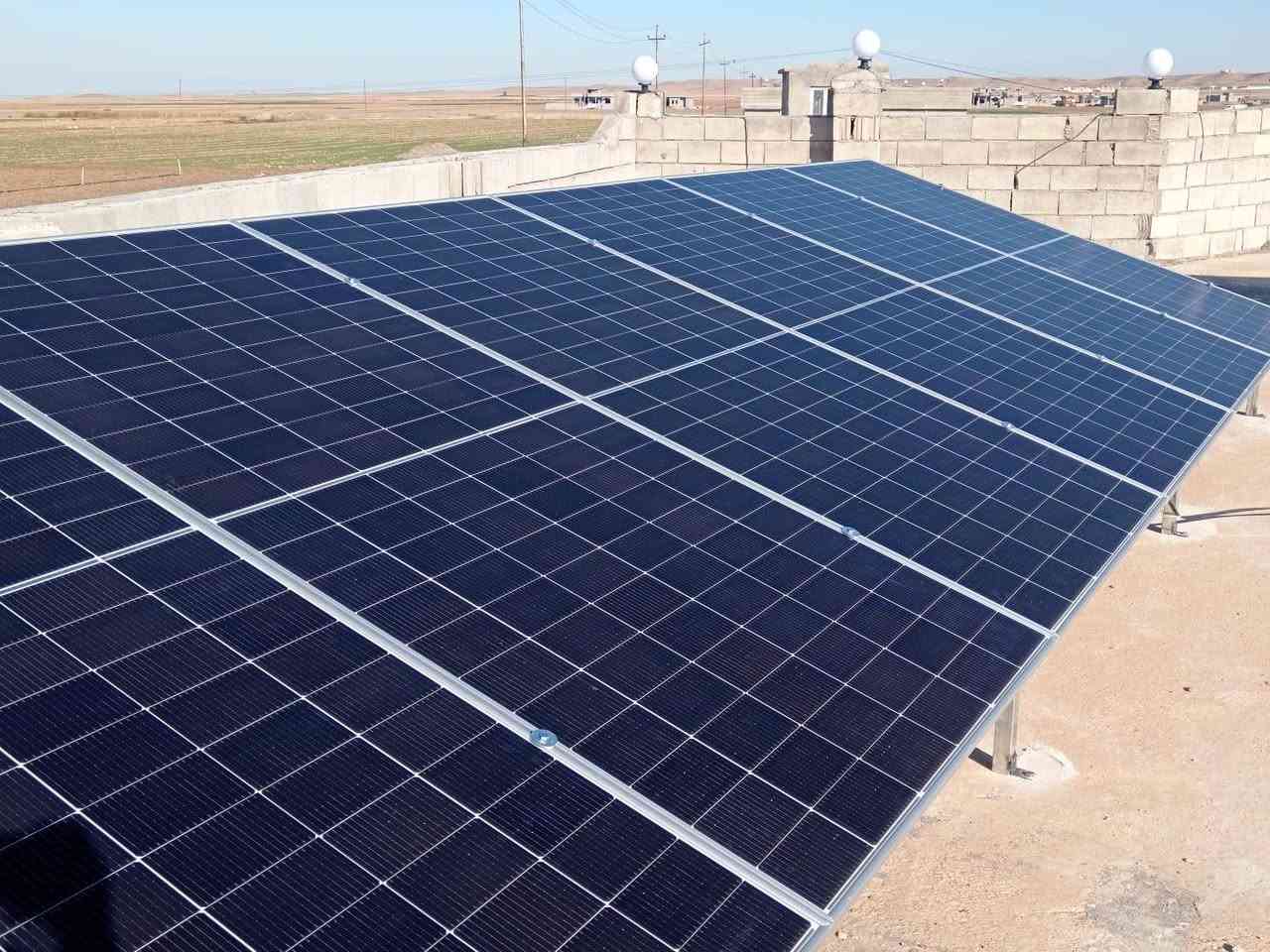 بفضل الله وبحمده قامت كوادر شركتنا (شركة المهندس للطاقة الشمسية) بنصب منظومة طاقة شمسية منزلية لأحد زبائن شركتنا
العرض الاقوى تحطيم الاسعار 🔥 🔥 🔥 🔥 🔥 🔥
العرض الاول 🔥 🔥 🔥
السعر : 3،750،000 نقدا
السعر : 4،750,000 قسط 
القسط الشهري 263 الف فقط
القدرة : 15 نهاري و 15 ليلي 
الألواح: 620 واط ضمان 15 سنة  عدد7
البطارية: ليثيوم حجم 15 كيلو واط ضمان 5 سنة
الانڤيرتر :  حجم 6 كيلو مع واي فاي مدمج ضمان 2 سنة 
العرض الثاني 🔥 🔥 🔥
السعر :  3,250,000 نقدا
السعر :4,250,000 قسط
القسط الشهري 236 الف فقط
القدرة : 10 نهاري و 10 ليلي 
الألواح: 610 واط ضمان 15 سنة  عدد 5
البطارية: ليثيوم حجم 10 كيلو ضمان خمس سنوات
الانڤيرتر :  حجم 6 كيلو مع واي فاي مدمج ظمان 2 سنة
العرض الثالث 🔥 🔥 🔥
السعر : 2،500،000 نقدا
السعر : 3,500,000 قسط 
القسط الشهري 194 الف فقط
القدرة : 10 نهاري و 7 ليلي 
الألواح: 620 واط ضمان 15  سنة عدد5
البطارية: ليثيوم حجم 7 كيلو ضمان خمس سنوات
الانڤيرتر : حجم  4 كيلو ضمان 2 سنة 
العرض الرابع 🔥 🔥 🔥
السعر : 2،150،000 نقدا
السعر : 3,150,000 قسط
القسط الشهري 175 الف فقط
القدرة : 8 نهاري و 5 ليلي 
الألواح: 620 واط ضمان 15 سنة  عدد 4
البطارية: ليثيوم حجم 5 كيلو ضمان خمس سنوات
الانڤيرتر : حجم 4.2 كيلو ضمان 2 سنة 

للحجز و الاستفسار
مدير شركة المهندس للطاقة الشمسية  
ربيع سامي الجبوري 
⁨ ***********
مهندس سعد 
***********
انور الفرحان 
مدير المبيعات 
***********
مهندس الصيانة 
عزيز الفرحان 
***********
 عمر الفرحان 
***********
