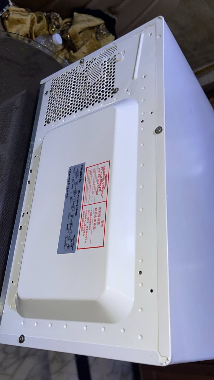مايكرويف ماركة Panasonic نضيففف جداا 95‎%‎
مكان بغداد


**إذا كنت صاحب هذا الإعلان وتريد حذفه لأي سبب، رجاءا أرسل رسالة إلى الدعم الفني**