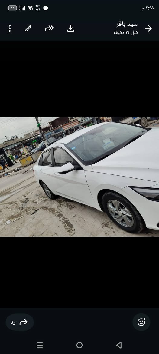 السلام عليكم النترا وارد كندي موديل 24 حادث جاملق خشم البنيد سعر 145 رقم الهاتف ***********
