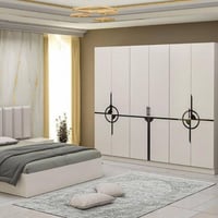 طقم ٥ قطع • نفرين • سرير ثابت ٢٢٠×٥٠