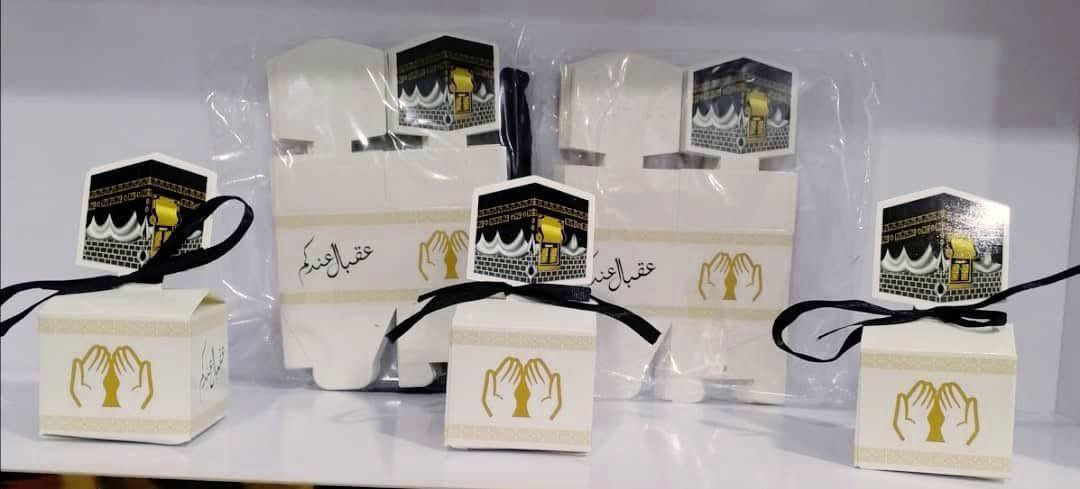 تجهيزات الحج و العمرة 🕋🕋
كافة انواع التوزيعات و زينة استقبال المعتمرين

🕋❤️ عمرة مقبولة وذنب مغفور وسعي مشكور 🕋❤️
ديكور تقديمات للعمرة 📿. ٠
📍 تعليقات الباب 🕋
📍توزيعات للعمرة  📿
📍ملصقات قارورات ماء زمزم....
  نخدم حسب الطلب 📩
للطلب والاستفسار خاصتجهيزات ايفا للمناسبات

 #عمرة_مقبولة_بإذن_الله #عمرة #هدايا #مناسبات #تجهيزات_عمره_وحج


**إذا كنت صاحب هذا الإعلان وتريد حذفه لأي سبب، رجاءا أرسل رسالة إلى الدعم الفني**