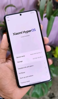 ريدمي K40 • ٢٥٦/١٢ • ظهر مكسور