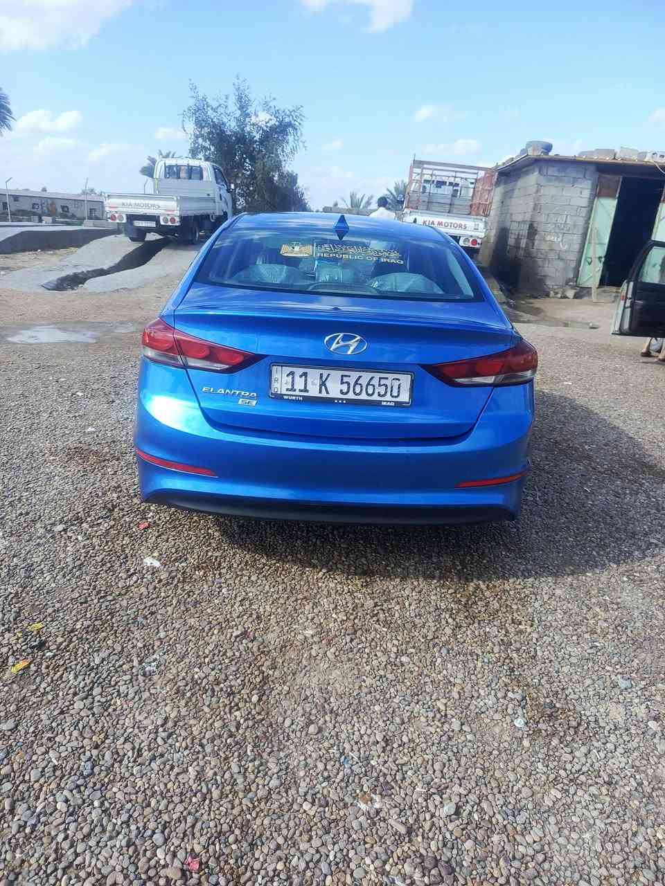 ألسلام عليكم...
من رخصة الادمن. 

ألنترا امريكي موديل 2017  سياره جاهزه تخم تاير حداديه تبريد مكينه رقم بغداد سنويه لل28 شرط التحويل حادثها جداً بسيط صور الحادث مرفوقه بالمنشور سعرها127 وبيهامجال مكانها بغداد. 

***********.
