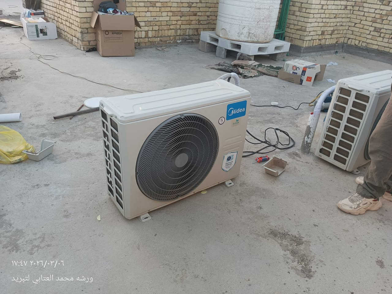 ورشه محمد العتابي لتبريد
Mohammed Al-Atabi ⛑⛑                           ورشه محمد العتابي لتبريد 
لتنصيب وصيانه السبلت والمكيف❄️❄️⚒⚒ 
شحن غاز🥶🥶
غسل و تنضيف والتهيئه للموسم
الخدمة متاحة    🚌🚌🔧🔧 
مستعدون
نصب وصيانة🔧🔨 السبالت #التعليك والكنتوري
💦💦 #غسـل جميع #السبالت-#والمكيفات #وشحن جميع السبالت  ماعليك بس الاتصال نوصلك للبيت 
العنوان -قضاء النصر ورشه محمد العتابي لتبريد  #متنقله🚕🚕  
نوصلك للبيت وين ماكنت 
العمل  بيه  ضمان🧻🧻🧰🧰🪛🔧🛠
☎️☎️☎️***********
