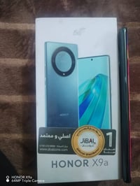 هونر x9a ذاكره 256 عشوائية 8 الجهاز كامل ملحقات وكارتونته بي شخوط بالض...