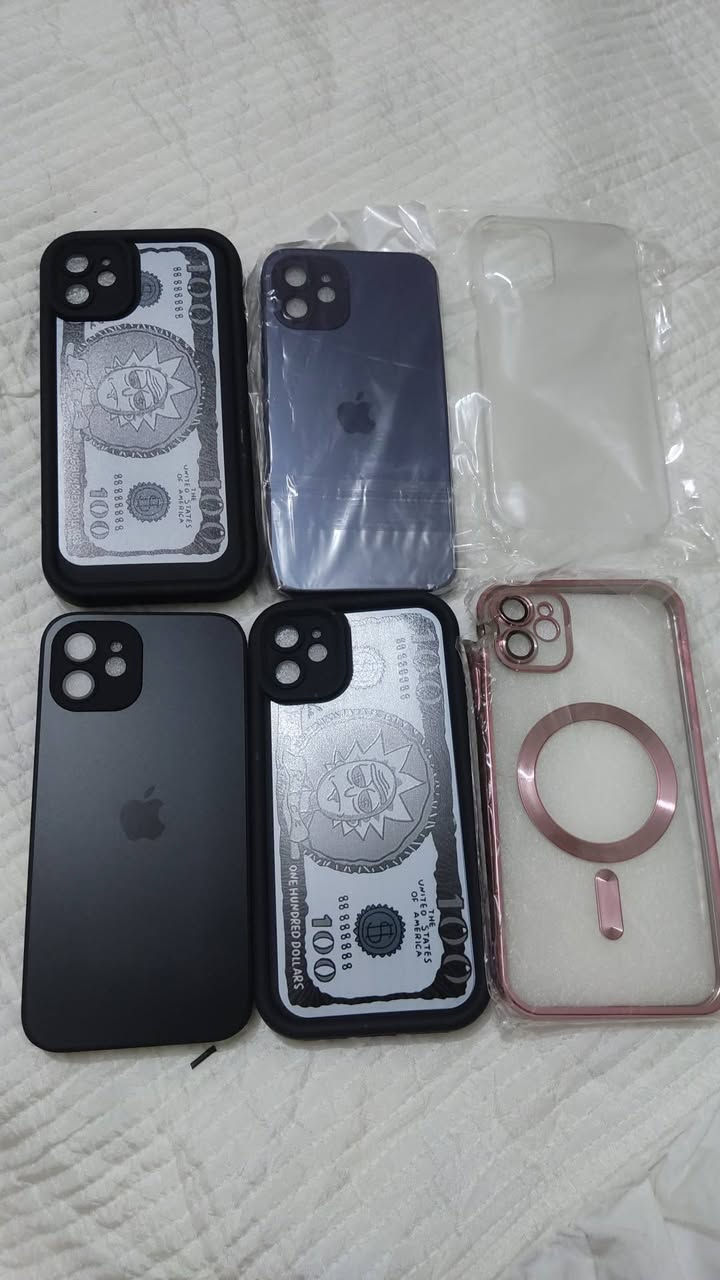 كفر ايفون ١٦ مع واقي او حافظه للكيبل مالت الشاحنه مع ايربود وشاحنته شرط الفحص صوته جدا عالي ويجنن 
سعرهن مع التوصيل ١٢
وكفرات ايفون ١١ و ١٢ 
من امزون ماركة يخبلن سعر على الف دينار


**إذا كنت صاحب هذا الإعلان وتريد حذفه لأي سبب، رجاءا أرسل رسالة إلى الدعم الفني**