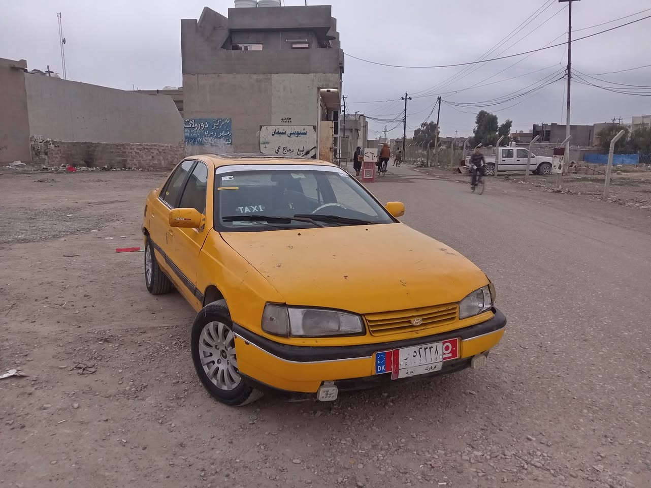 هونداي تكسي للبيع رقم كركوك بطاقه مال بنزين ما ابي غير ما ابي عيب محرك شويه بيها صرف والشراي يخابر موديل 93 السعر 16 ورقه

***********/***********9
